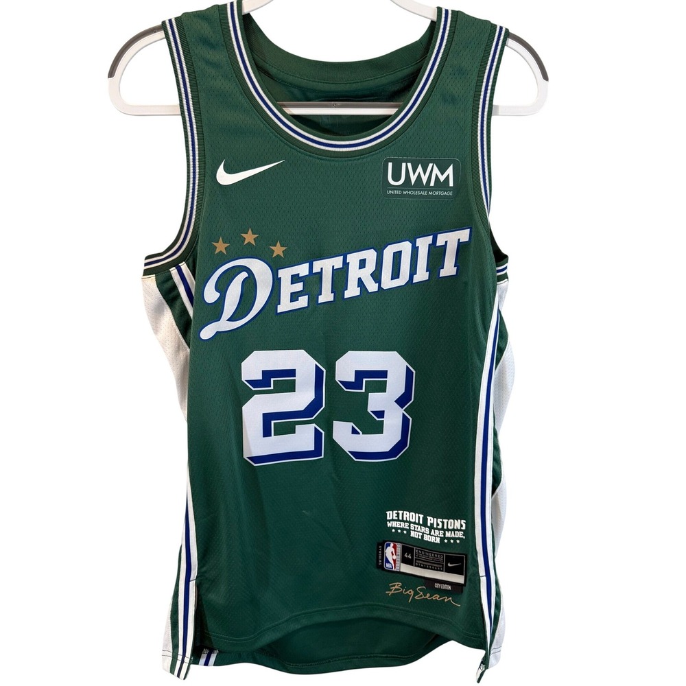 Nike Jaden Ivey Detroit Pistons 2022-2023 City Edition Swingman Jersey Size M